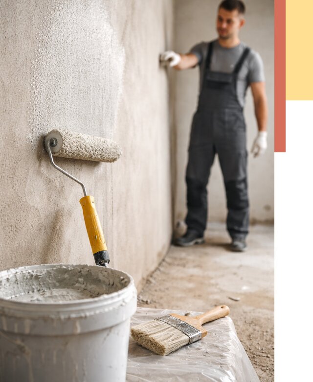 Нанесение бетоноконтакта на стены в Братске от 4286 руб. быстро и недорого | ОТДЕЛОЧНИК-Брт