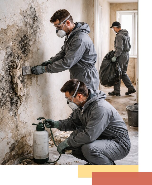 Удаление плесени со стен профессионально в Братске