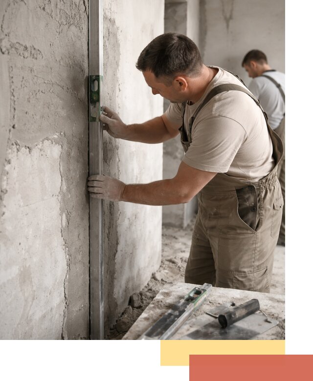 Установка штукатурных маяков в Братске с гарантией качества