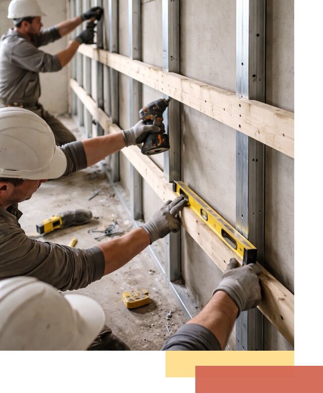 Устройство обрешетки под панели в Братске