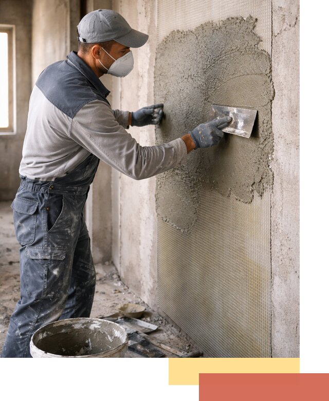 Штукатурка стен по сетке в Братске под ключ качественно и быстро