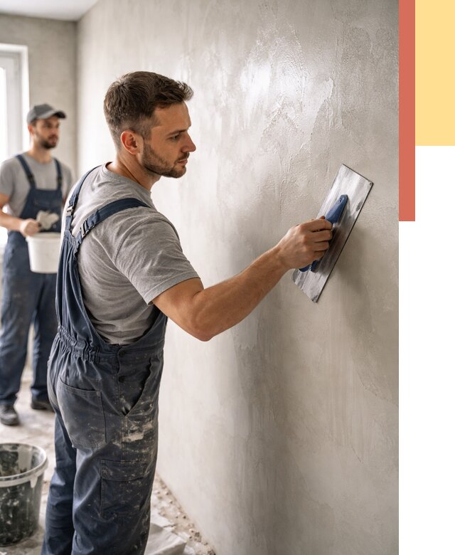 Глянцевание штукатурки стен в Братске от 7653 руб. — услуги и затирка | ОТДЕЛОЧНИК-Брт