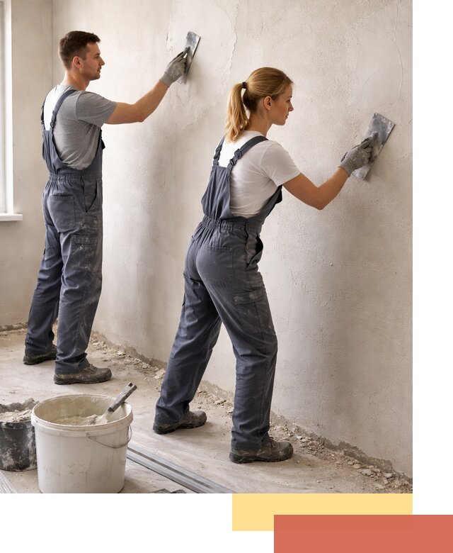 Штукатурка стен под обои в Братске профессионально и быстро