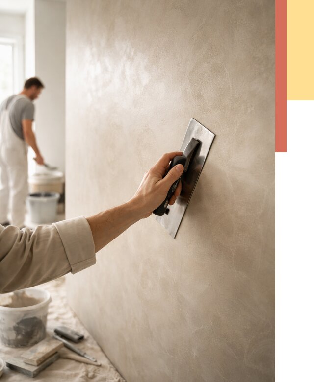 Венецианская штукатурка в Братске от 3571 руб/м² — нанесение стен под ключ | ОТДЕЛОЧНИК-Брт