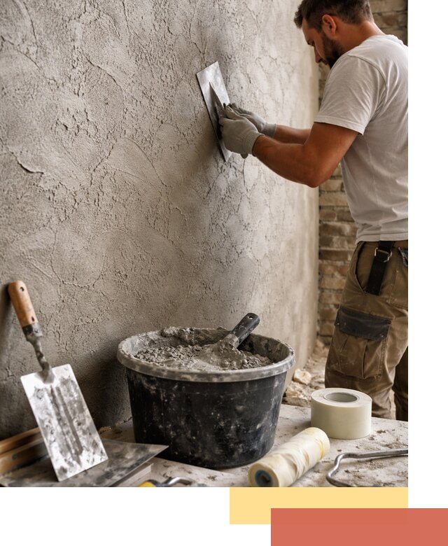 Декоративная штукатурка лофт в Братске — отделка стен и потолков