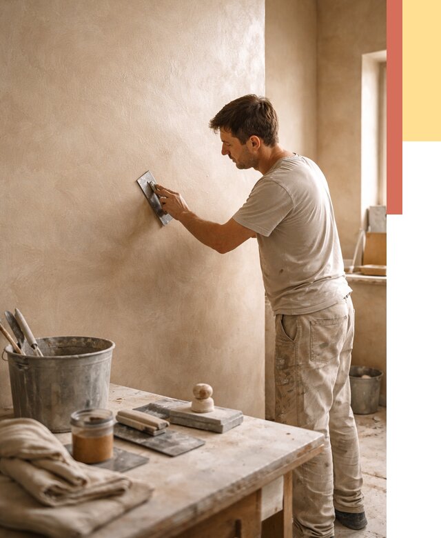 Марокканская штукатурка таделакт в Братске под ключ от 4286 руб. | ОТДЕЛОЧНИК-Брт
