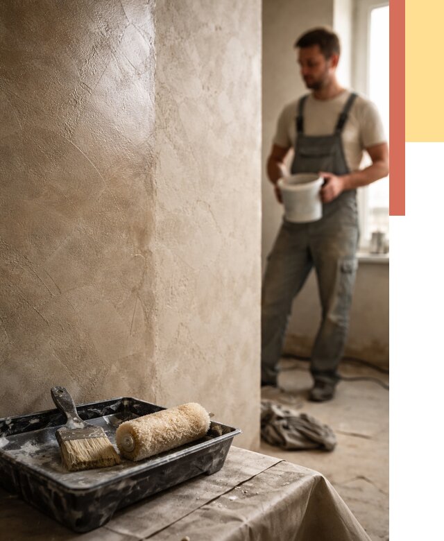 Нанесение воска на штукатурку в Братске от 3571 руб. | Услуги ОТДЕЛОЧНИК-Брт