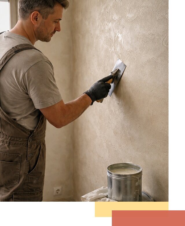 Нанесение воска на штукатурку в Братске для защиты и блеска