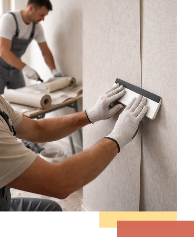 Поклейка обоев под покраску в Братске профессионально и быстро