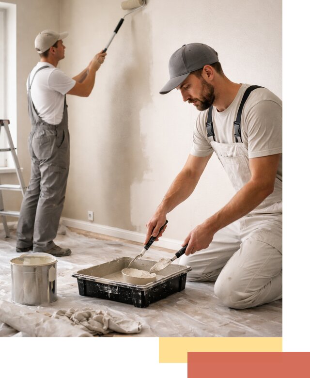 Покраска стен в квартире в Братске — профессионально и аккуратно