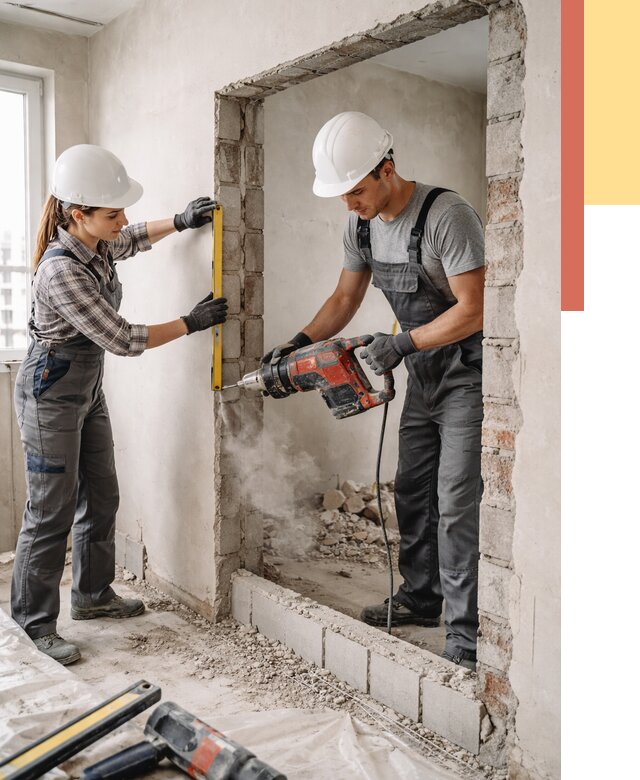 Создание проемов в стенах в Братске от 6633 руб. — алмазная резка и расширение | ОТДЕЛОЧНИК-Брт