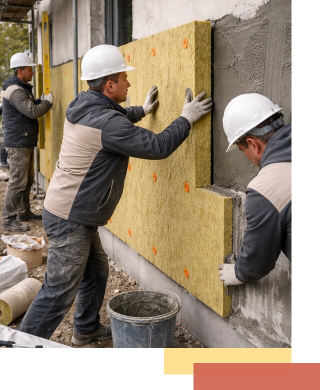 Утепление стен минватой в Братске — тепло и звукоизоляция