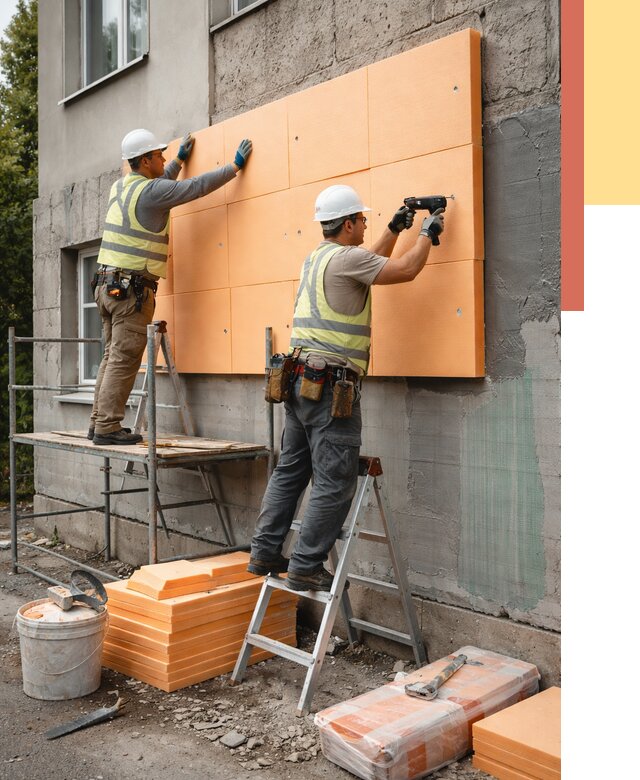 Утепление стен пеноплексом в Братске от 1888 руб./м2 — быстро и недорого | ОТДЕЛОЧНИК-Брт