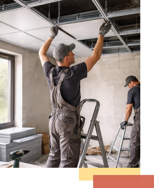 Монтаж кассетного потолка в Братске качественно и быстро