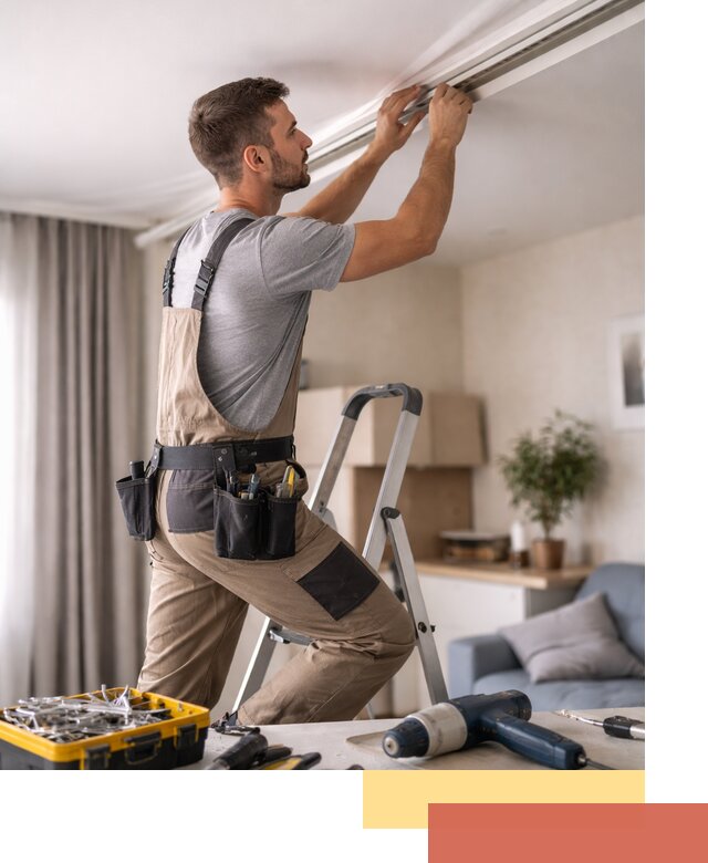 Ремонт натяжных потолков в Братске — качественно и оперативно