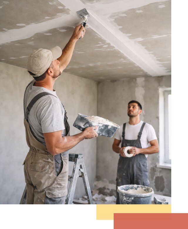 Обработка швов потолка ГКЛ в Братске: качественная заделка и шпатлевка