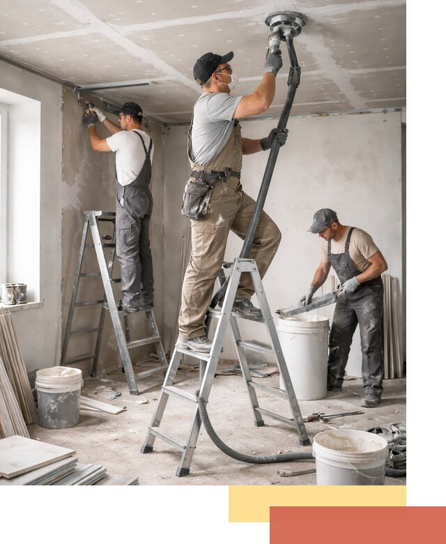 Ремонт потолка из гипсокартона в Братске: быстрый и качественный монтаж