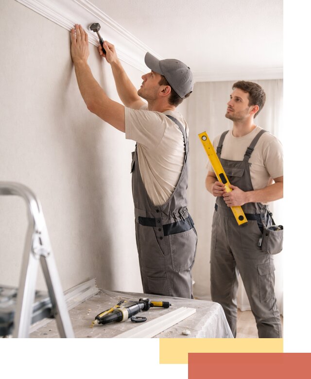 Монтаж потолочного плинтуса в Братске качественно и быстро